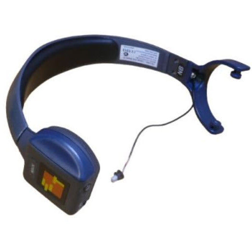 ULSR Headband Assembly for Remote Headset ULSR-HBAND — headband assembly with battery compartment for Remote Headset featuring Eartec brand label on a white background